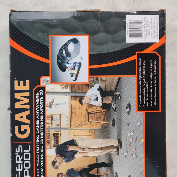 GOLFER'S POOL Game by Club Champ: 16 balls and rack, 6 cups, In retail p… - Picture 14 of 17